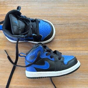 Nike Kids Sneakers Black and Blue